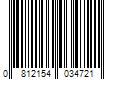 Barcode Image for UPC code 0812154034721. Product Name: Native Limited Edition Moisturizing Shampoo  Candy Cane  Sulfate Free  Paraben Free  16.5 fl oz