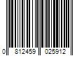Barcode Image for UPC code 0812459025912. Product Name: Glossier Pro Tip Long-Wearing Liquid Eyeliner Pen Black 0.01 oz / 0.48 mL