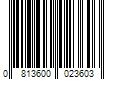 Barcode Image for UPC code 0813600023603