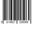 Barcode Image for UPC code 0814627025069. Product Name: Formula Ten O Six Formula 10.0.6 - Three Times Sublime 3-In-1 Blackhead Wash + Scrub + Mask  3.4 Oz