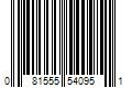 Barcode Image for UPC code 081555540951. Product Name: L.A. Colors Nail Duet Nail Polish Rock And Roll