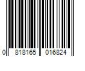 Barcode Image for UPC code 0818165016824. Product Name: D-Line White Half Round Cord Cover  2x1in  39in Length  2-Pack