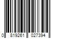 Barcode Image for UPC code 0819261027394. Product Name: EcoSmart 60-Watt Equivalent Dimmable ENERGY STAR Edison LED Light Bulb 3-Pack