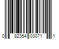 Barcode Image for UPC code 082354030711. Product Name: Gator 4-1/2" Fiber Backing Sandpaper Disc 3 Pack