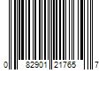 Barcode Image for UPC code 082901217657