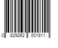 Barcode Image for UPC code 0829262001811. Product Name: Simply Delicious  Inc. Bobo s Oat Bars  Chocolate Chip  4 Pack of 3 oz bars