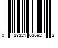 Barcode Image for UPC code 083321635922