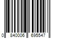 Barcode Image for UPC code 0840006695547. Product Name: CORSAIR Vengeance RGB 32GB (2 x 16GB) 288-Pin PC RAM DDR5 6000 (PC5 48000) Desktop Memory Model CMH32GX5M2D6000C36W