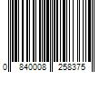 Barcode Image for UPC code 0840008258375. Product Name: RTIC 30OZ ROAD TRIP TUMBLER  WHITE GLITTER RTIC 30 oz Ceramic Lined Road Trip Tumbler  Leak-Resistant Straw Lid  White Glitter