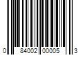 Barcode Image for UPC code 084002000053. Product Name: The Chateau