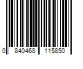 Barcode Image for UPC code 0840468115850. Product Name: Plus Size Glamorise Full-Figure Adjustable Wireless Sport Bra 1166, Women's, Size: 38 B, Oxford