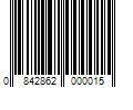 Barcode Image for UPC code 0842862000015