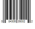 Barcode Image for UPC code 084305350022