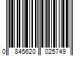 Barcode Image for UPC code 0845620025749