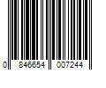 Barcode Image for UPC code 0846654007244