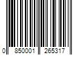Barcode Image for UPC code 0850001265317