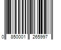 Barcode Image for UPC code 0850001265997. Product Name: Mielle Organics Mielle Sea Moss Anti-Shedding Shampoo 8 Fl Oz