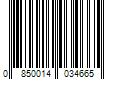 Barcode Image for UPC code 0850014034665. Product Name: W & P Porter 50 oz Silicone Reusable Stand Up Bag in Charcoal at Urban Outfitters