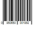 Barcode Image for UPC code 0850650001892. Product Name: RIDGID 4 in. Continuous Diamond Blade