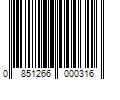 Barcode Image for UPC code 0851266000316