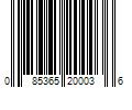 Barcode Image for UPC code 085365200036