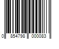 Barcode Image for UPC code 0854798000083