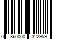 Barcode Image for UPC code 0860000322959. Product Name: Halfday Tonics LLC Halfday - Tonic Peach Green Tea - Case Of 12-12 Fz