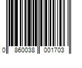 Barcode Image for UPC code 0860038001703. Product Name: SwitchBot Bot  Programmable Bluetooth Smart Button Pusher  White