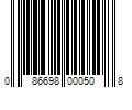 Barcode Image for UPC code 086698000508. Product Name: Legrand 12-Piece 6-ft x 5.25-in PVC White Flat Screen Tv Kit | CMK70