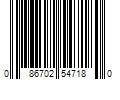 Barcode Image for UPC code 086702547180