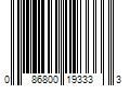 Barcode Image for UPC code 086800193333. Product Name: Johnson & Johnson Neutrogena Pure & Free Baby Mineral Sunscreen Stick  SPF 50  0.47 oz