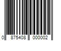 Barcode Image for UPC code 0875408000002. Product Name: DESIGN ESSENTIALS DESIGN Sleek & Shine Edge Control 3.7 oz **NEW LOOK**
