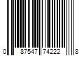 Barcode Image for UPC code 087547742228. Product Name: Universal 30-Sheet 2-Hole Punch, 9/32 in. Holes, Black