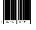 Barcode Image for UPC code 0877668001119