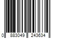 Barcode Image for UPC code 0883049243634. Product Name: KitchenAid KHB2561ACS - Hand blender - cocoa silver