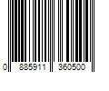 Barcode Image for UPC code 0885911360500. Product Name: DeWalt Industrial Tool Co. DeWaltÂ® XP Diamond 14  Segmented Rim Dry/Wet Blade 3 pc Pack