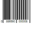 Barcode Image for UPC code 0886590000008. Product Name: Heat Holders Men's Original Solid Thermal Socks - Black