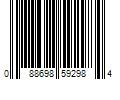 Barcode Image for UPC code 088698592984. Product Name: HEWLETT PACKARD COMPANY HP 82X High Yield Black Original LaserJet Toner Cartridge - 20000 Pages