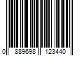 Barcode Image for UPC code 0889698123440. Product Name: FUNKO POP! MOVIES: POWER RANGERS - YELLOW RANGER