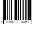 Barcode Image for UPC code 0890021002011