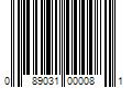 Barcode Image for UPC code 089031000081. Product Name: Rainbow Plastics A-Just-A-Bubble Float