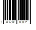 Barcode Image for UPC code 0896586000028