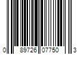 Barcode Image for UPC code 089726077503. Product Name: Gamakatsu Treble EWG Bronze Size 6 12pk