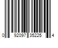 Barcode Image for UPC code 092097352254. Product Name: Red Head #12 x 1-1/2 in. x 1-7/16 in. Plastic Poly-Set Anchors with Screws (20-Pack)
