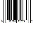 Barcode Image for UPC code 092298926742
