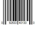 Barcode Image for UPC code 092533401300