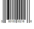 Barcode Image for UPC code 093100002166