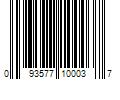 Barcode Image for UPC code 093577100037