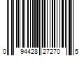 Barcode Image for UPC code 094428272705. Product Name: Masterbuilt John McLemore Signature Series 730-Sq in Black Gas Smoker | MB25050217