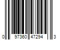 Barcode Image for UPC code 097360472943